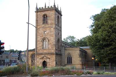 Dewsbury Minster The Tower, West Side Pic 1912