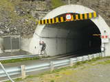  Cycling through a tunnel without lights!!!